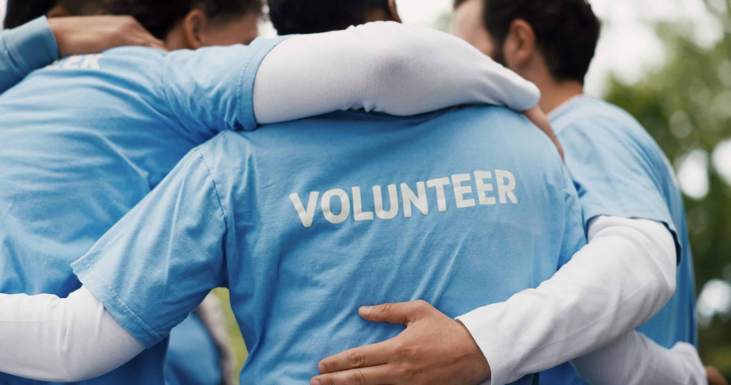 Volunteer,,Group,And,Back,With,Huddle,Outdoor,For,Community,Service, Nonprofit Insurance Pennsylvania